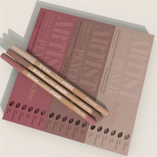 Sculpt & Shape Lip Liner Pencil Set – Matte, Weightless, and Blendable